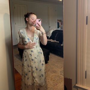 Altard state Floral Wrap Dress